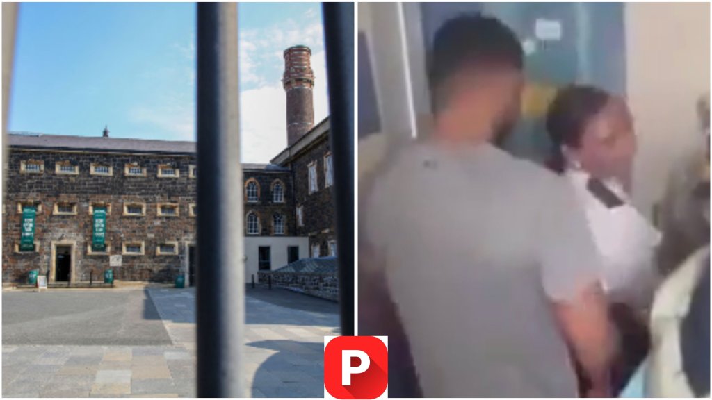 UK Prison Guard Gets A Train Ran On Her By Inmates In Leaked Video
