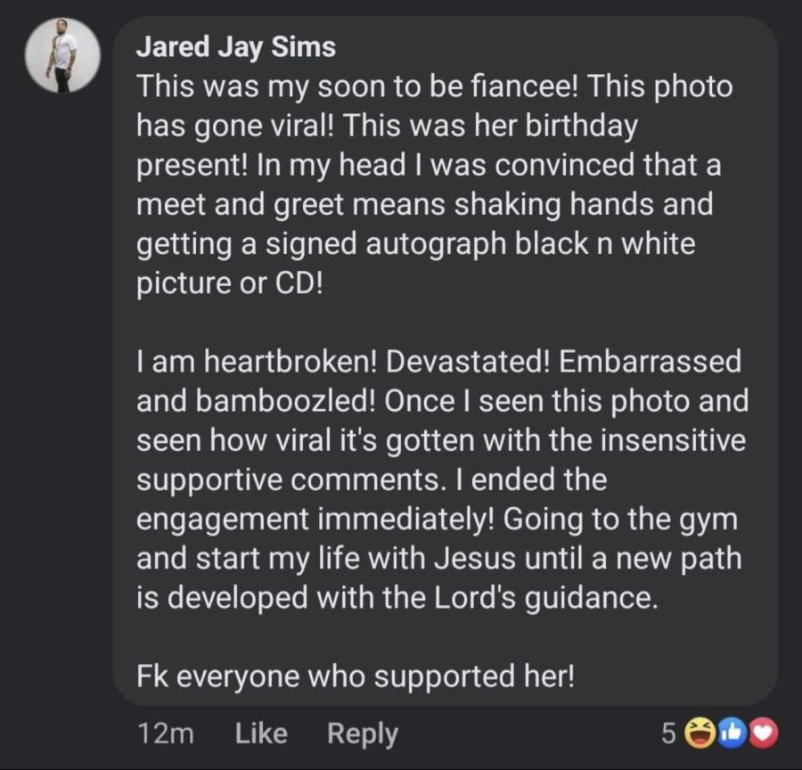 Man Called Off His Engagement After Seeing Picture Of His Fiancee With Chris Brown