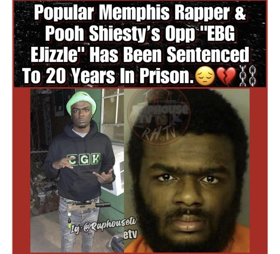 Memphis Rapper And Pooh Shiesty’s Opp EBG Ejizzle Sentenced To 20 Years In Prison