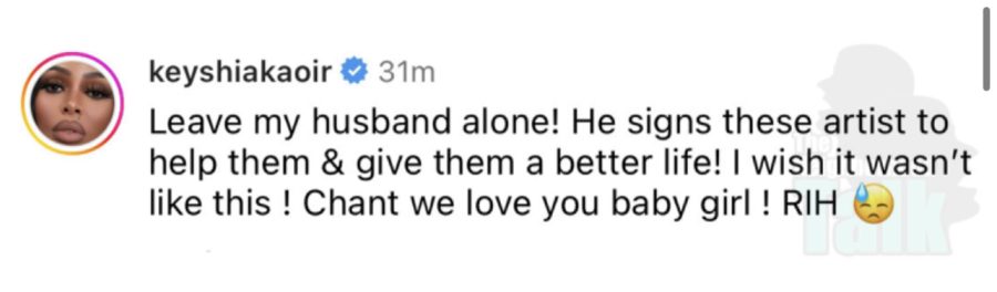 Gucci Mane’s Wife Keyshia Ka'oir Shuts Down Claims His Record Label Is Cursed Amid Enchanting’s Death