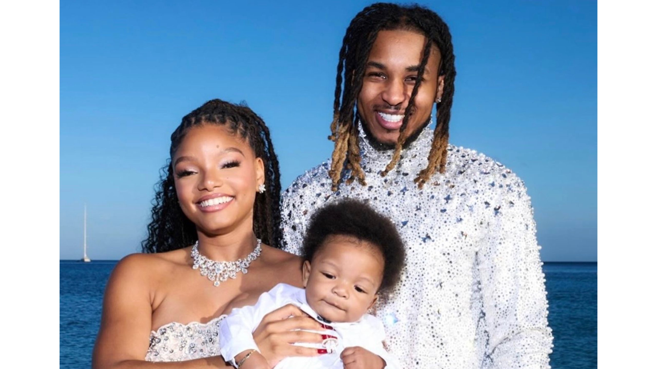 Halle Bailey & DDG Show Off Baby Halo’s Face For The First Time