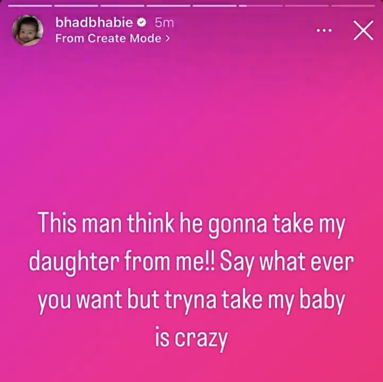 Bhad Bhabie Shares Video & Photos Of Her Ex Boyfriend/Baby Daddy Assaulting Her