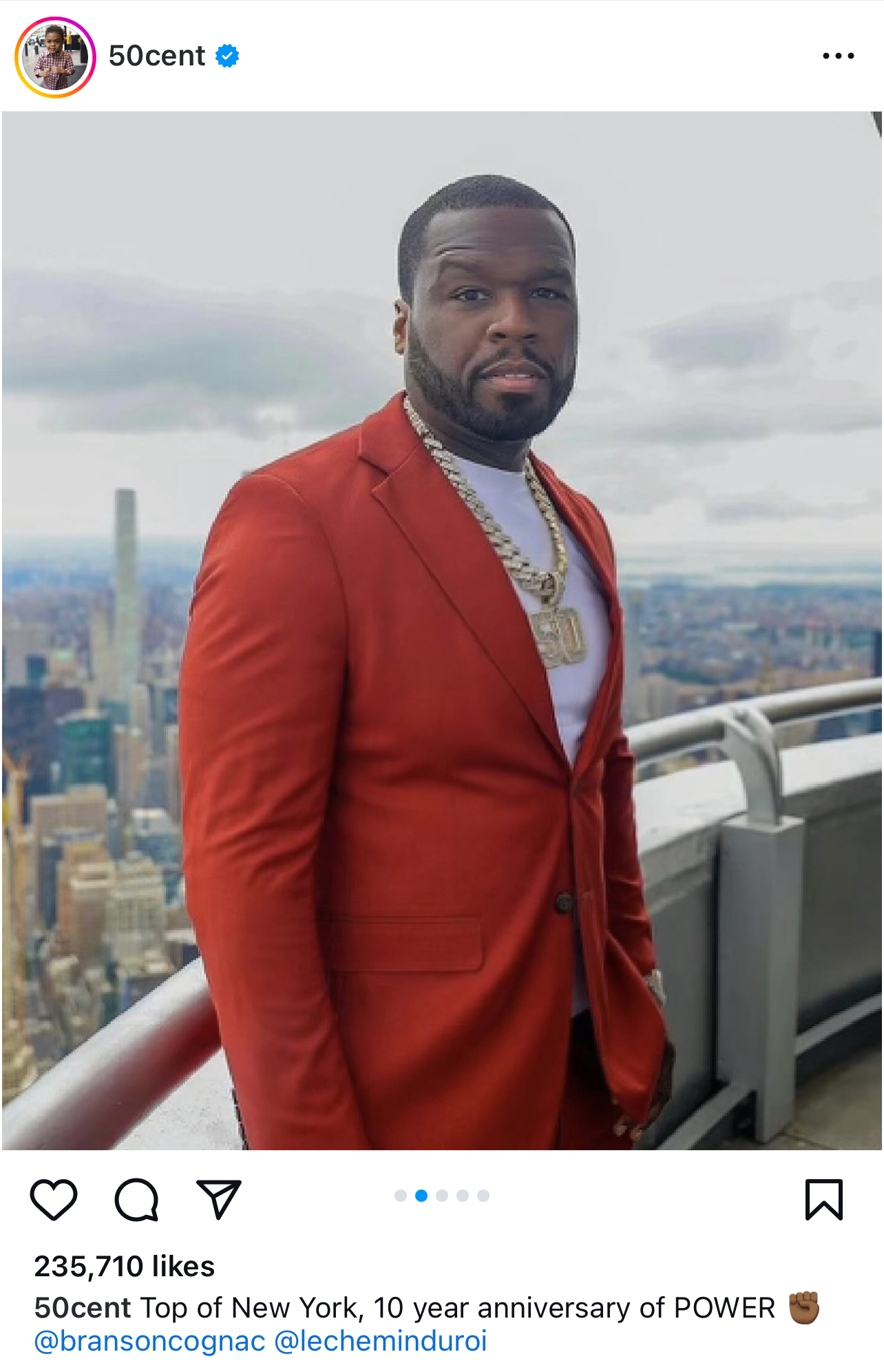 50 Cent Wins $1 Billion Lawsuit Against Former Drug Kingpin Over ‘Power’ Series