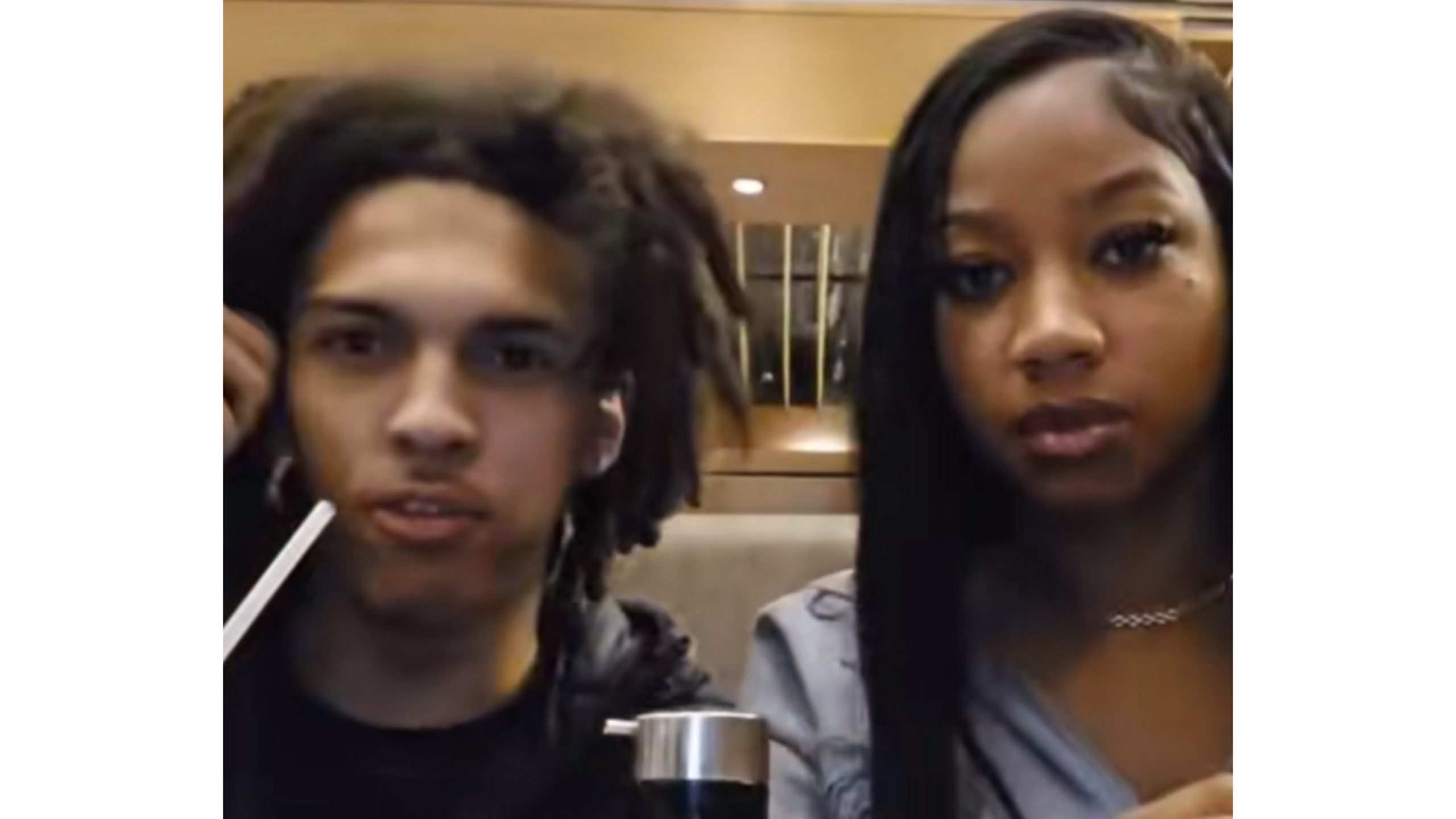 CookingWithKya’s Boyfriend, ZaayBron, Breaks Down After Someone Slaps Her A** At The Club
