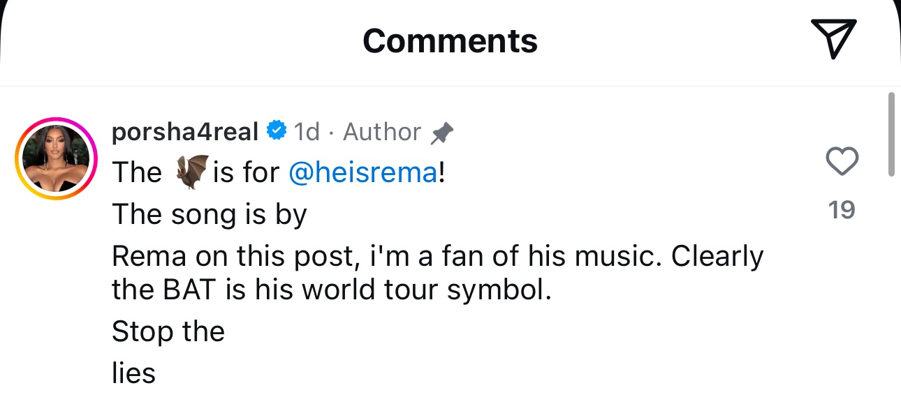 Porsha Williams Shuts Down Rumors She’s Messing With The President Of Nigeria Bola Tinubu