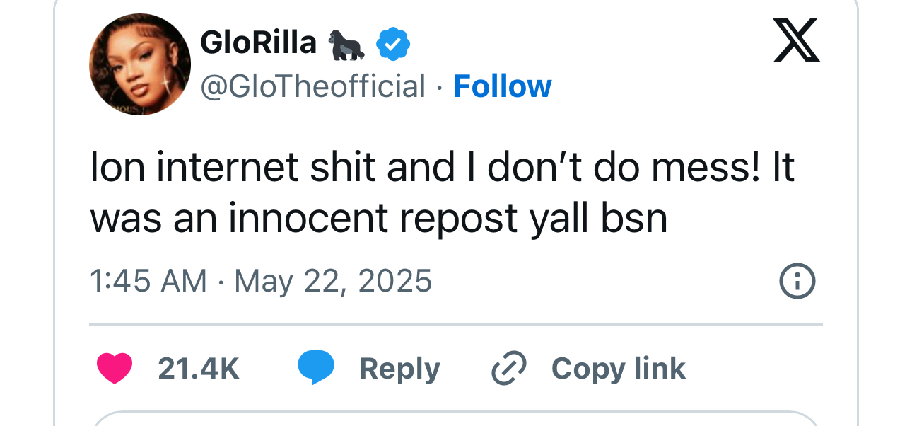 GloRilla Seemingly Confirms She Got A Nose Job