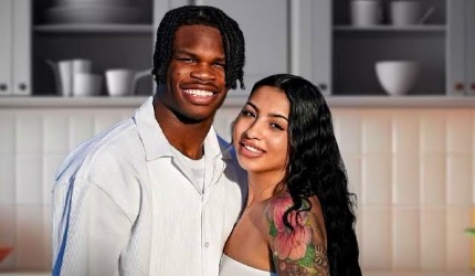Travis Hunter’s Wife Leanna Lenee, Dodges His Kiss At Wedding Reception