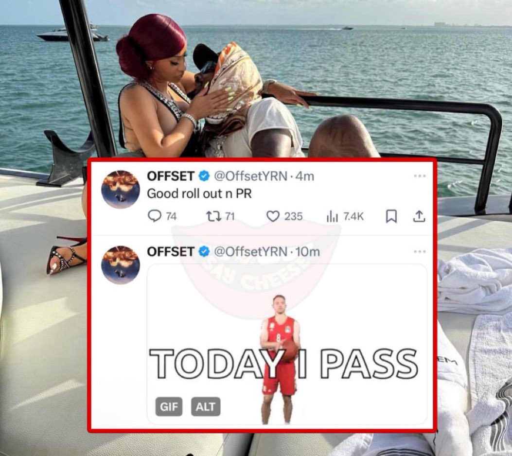 Stefon Diggs Responds To Offset’s Shade With A Photo Of Him Catching A Football